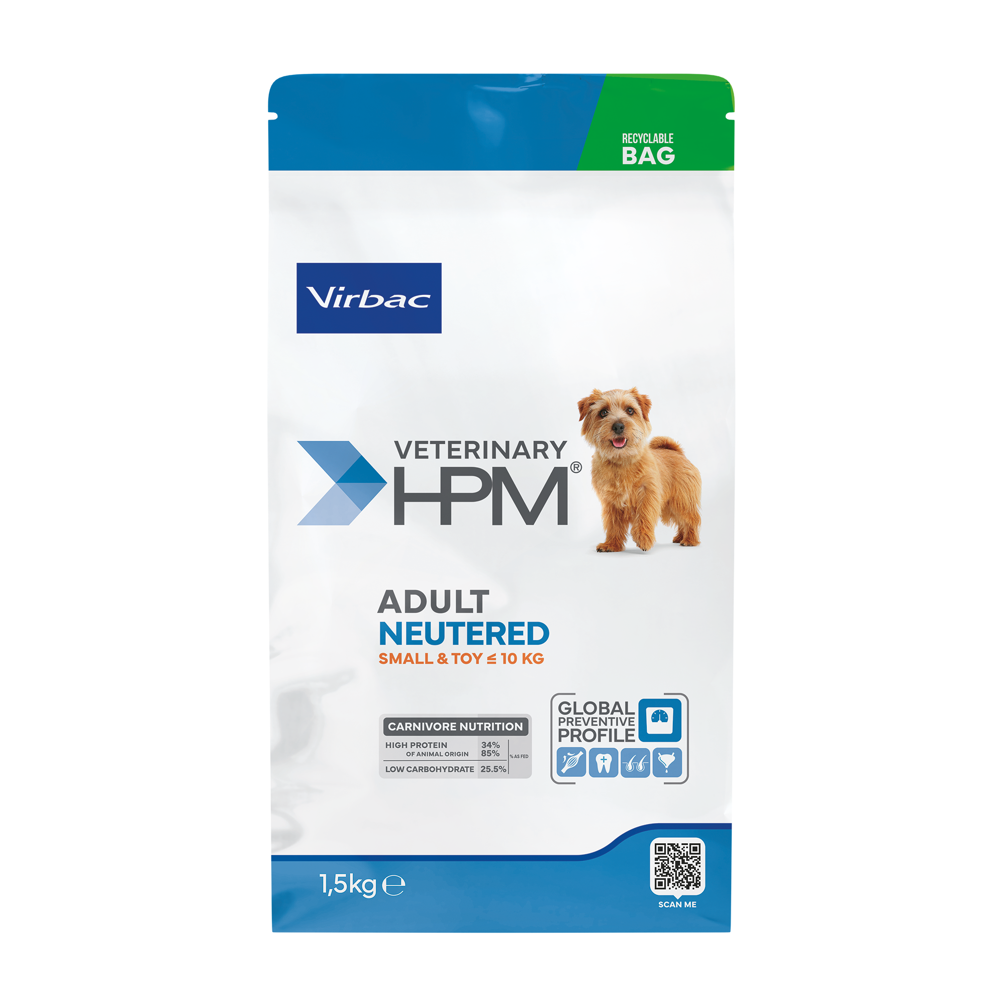 Veterinary HPM Adult Neutered Dog Small &amp; Toy