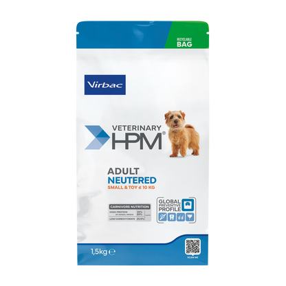 Veterinary HPM Adult Neutered Dog Small &amp; Toy