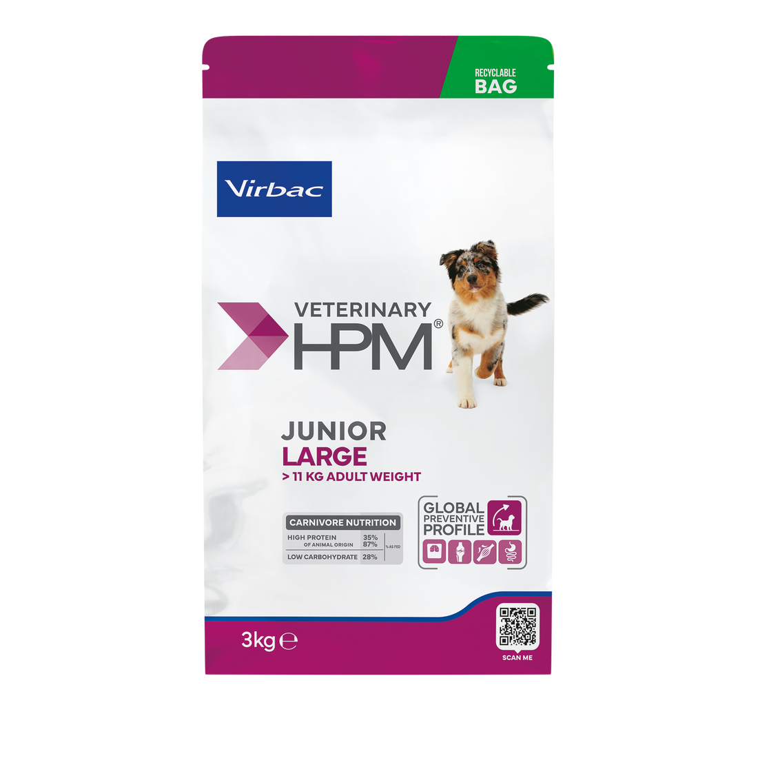 VIRBAC Veterinary HPM Junior Large Dog