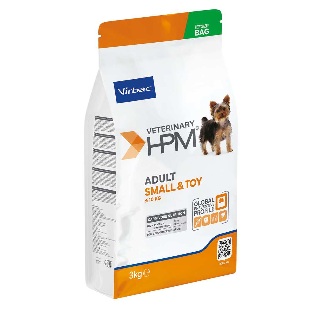 VIRBAC VETERINARY HPM Physiologique Adult Small &amp; Toy
