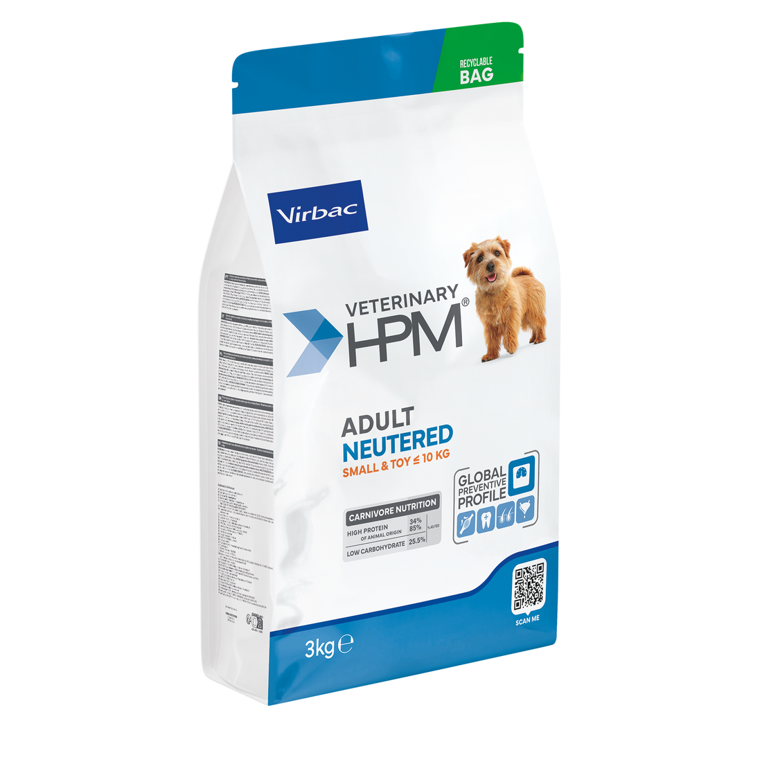 Veterinary HPM Adult Neutered Dog Small &amp; Toy