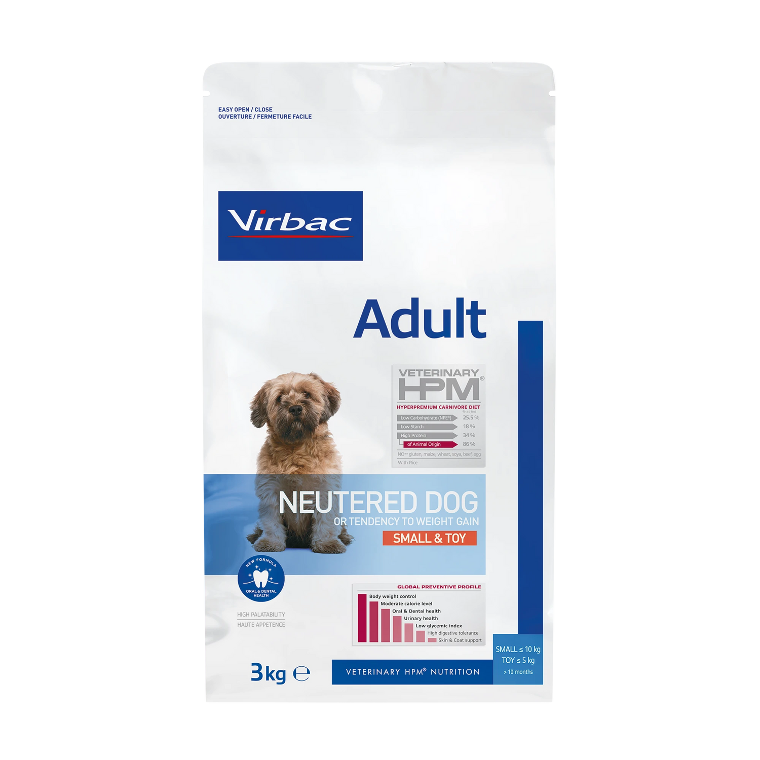 Veterinary HPM Adulte Neutered Small &amp; Toy