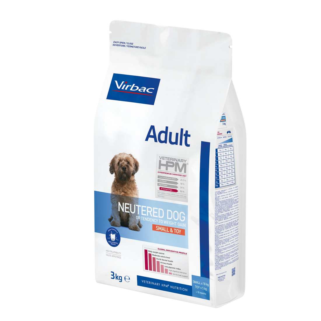 Veterinary HPM Adulte Neutered Small &amp; Toy