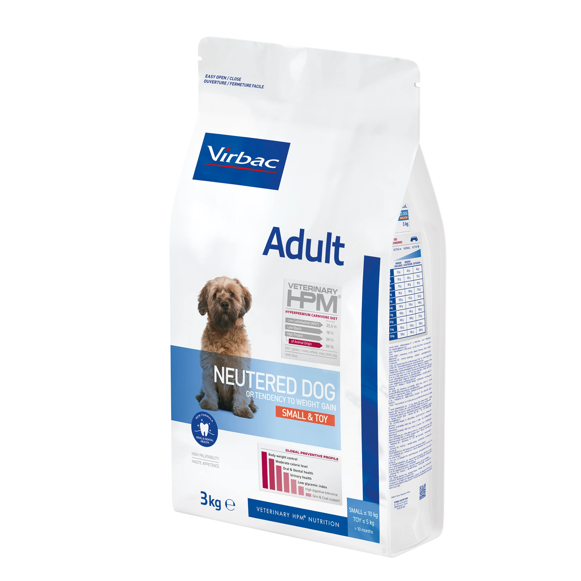 Veterinary HPM Adulte Neutered Small &amp; Toy