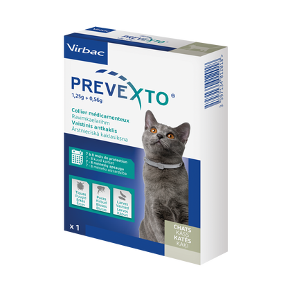 PREVEXTO collier pour chats