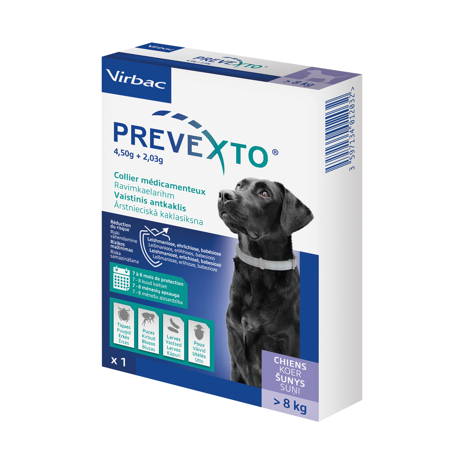 PREVEXTO  collier pour chien