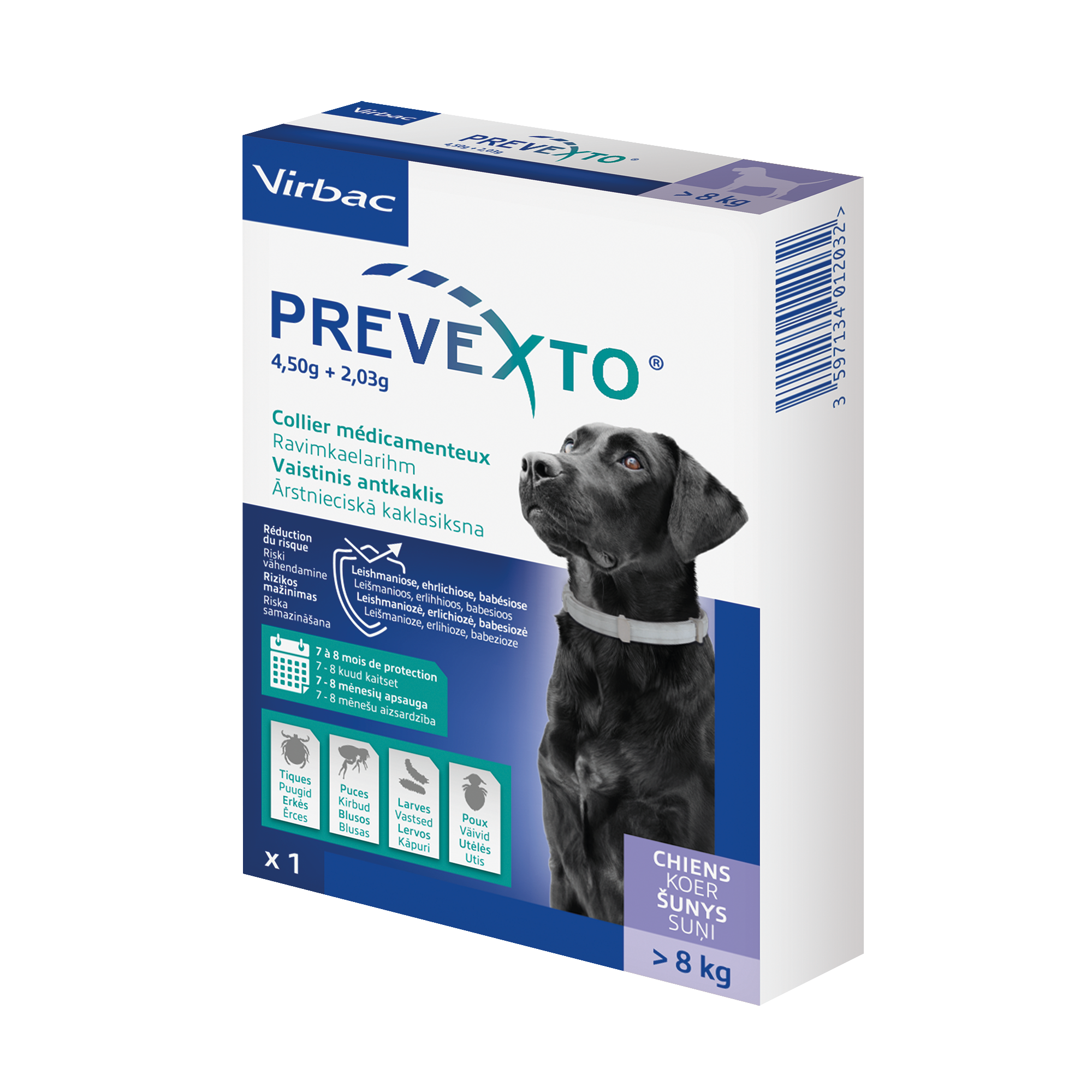 PREVEXTO  collier pour chien