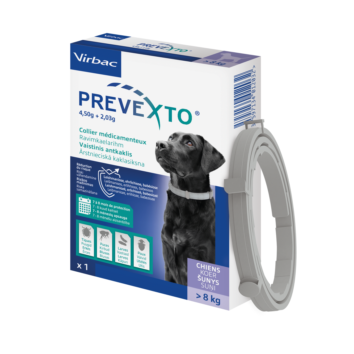 PREVEXTO  collier pour chien