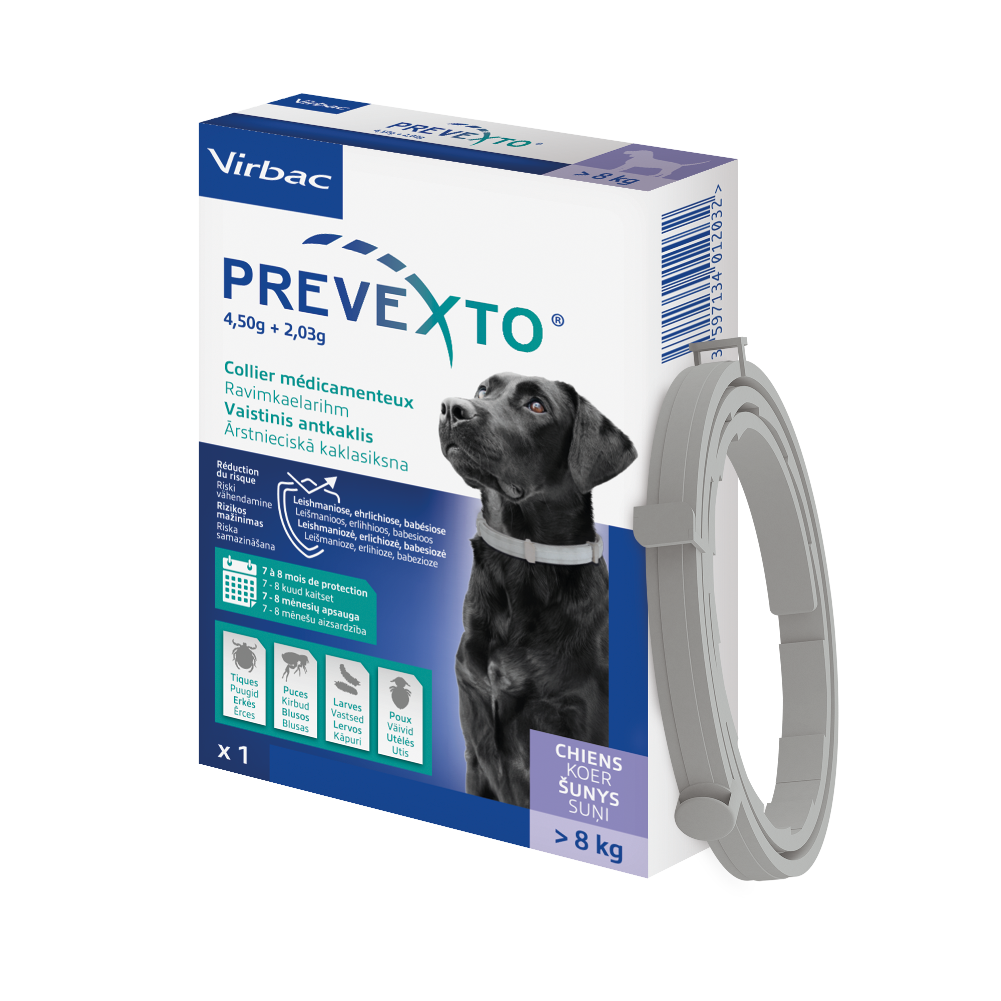 PREVEXTO  collier pour chien
