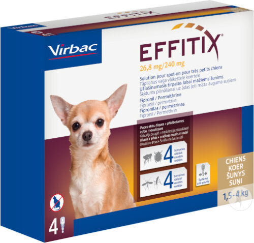 Effipro Spot On Pipettes antiparasitaires Chien