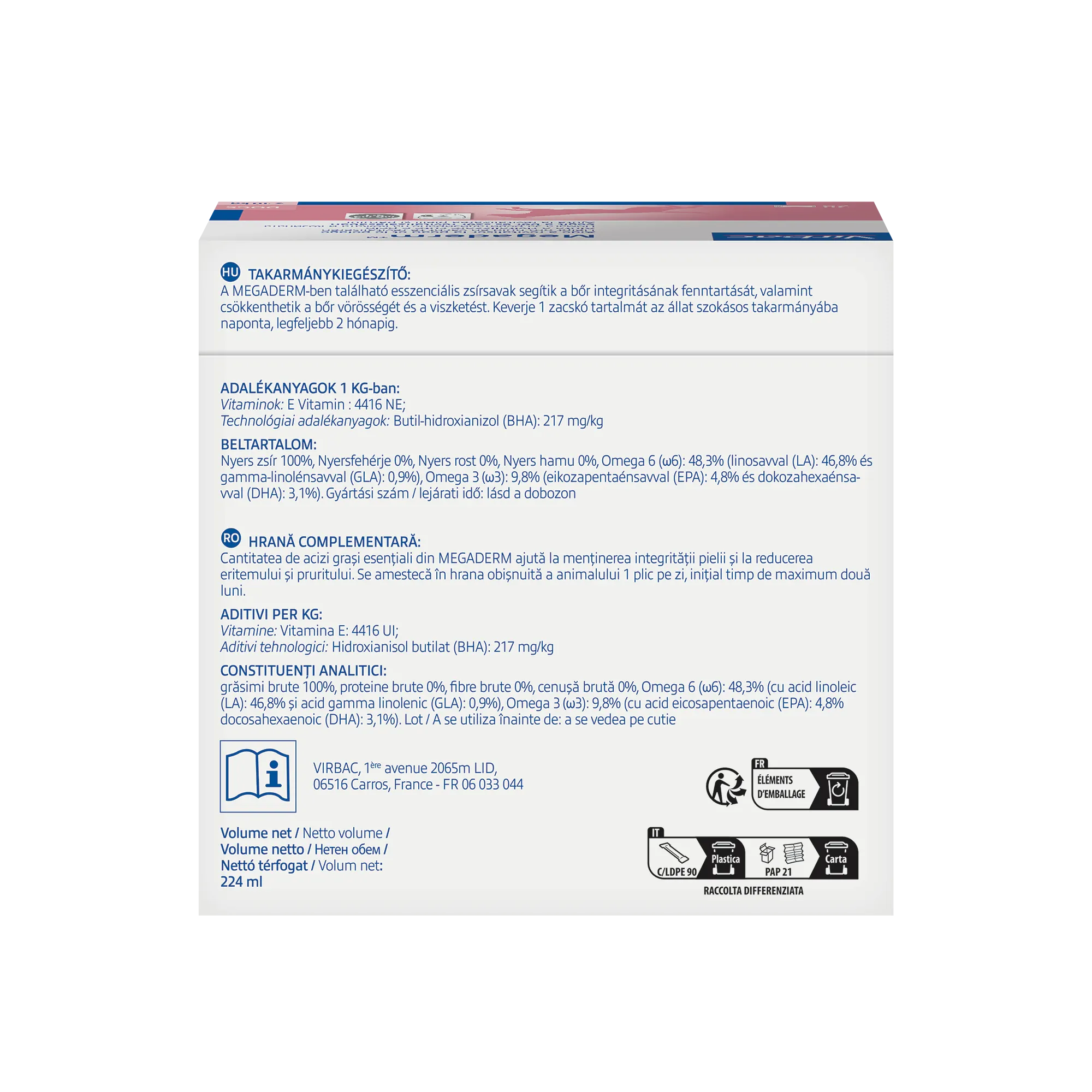 Mégaderm® unidoses