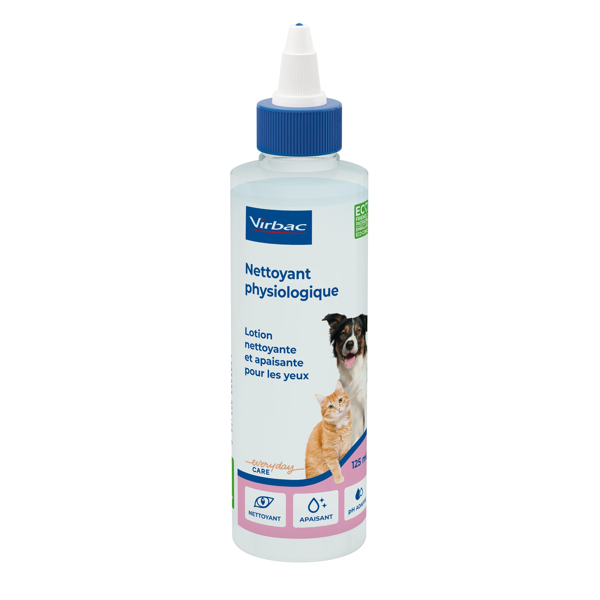 Nettoyant physiologique pour les yeux