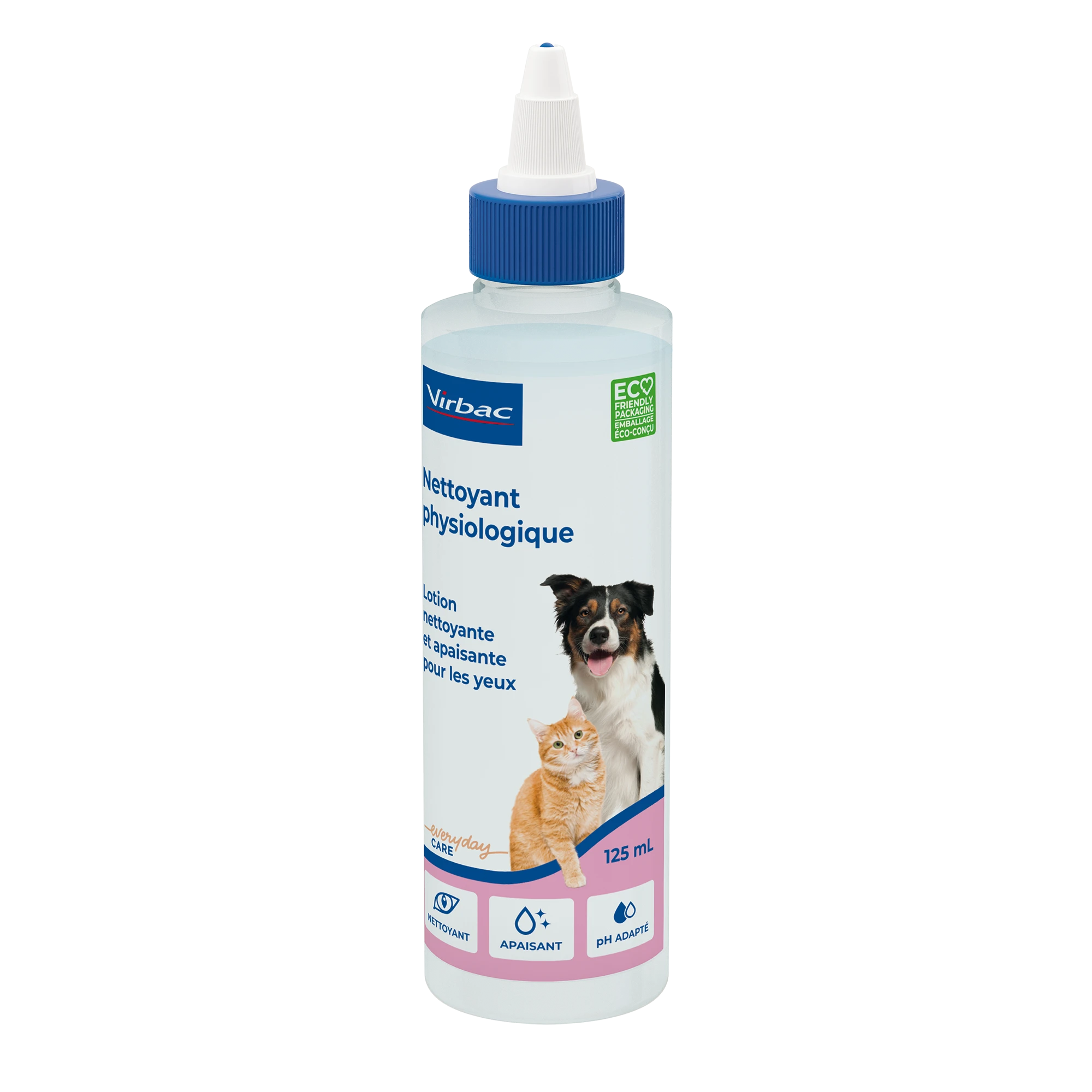 Nettoyant physiologique pour les yeux