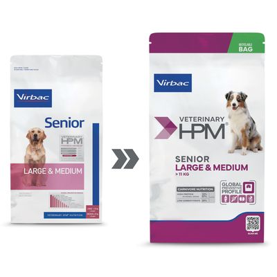 VIRBAC Veterinary HPM Senior Large & Medium Dog