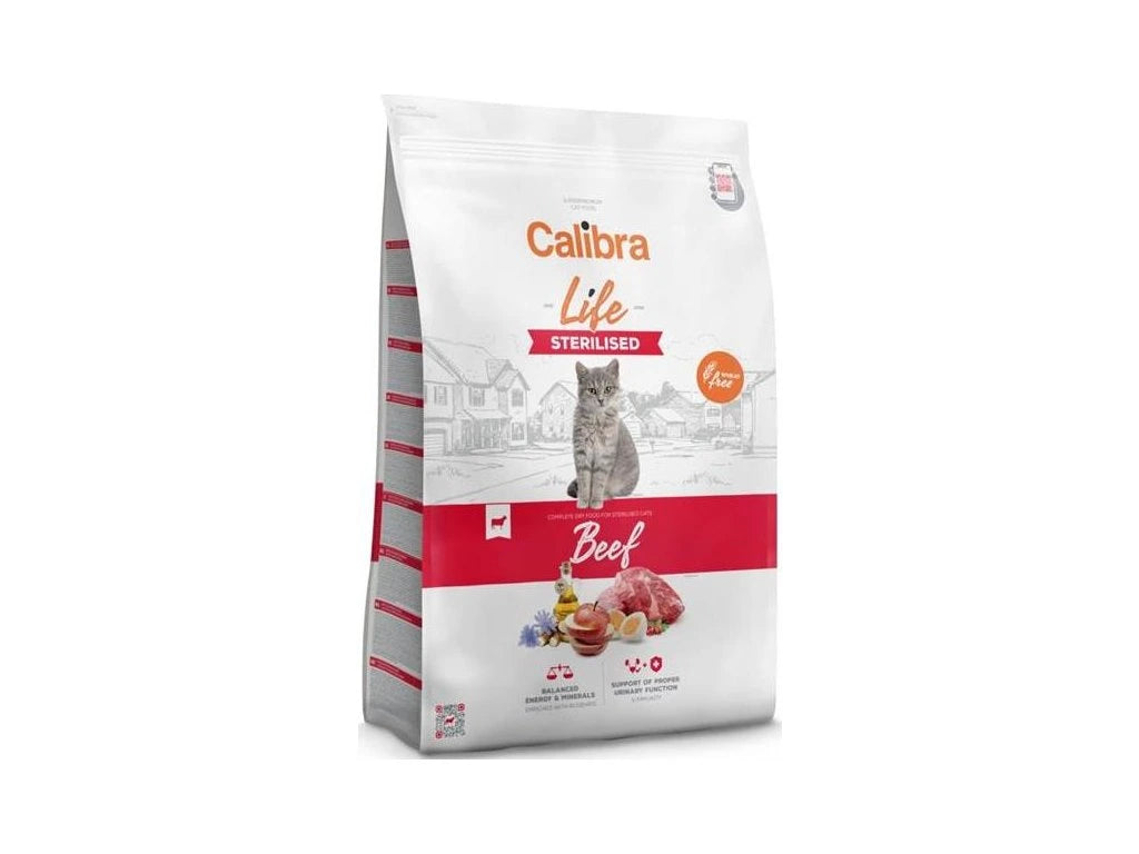 Calibra Life Adulte Sterilised  BEEF Croquette Pour Chat