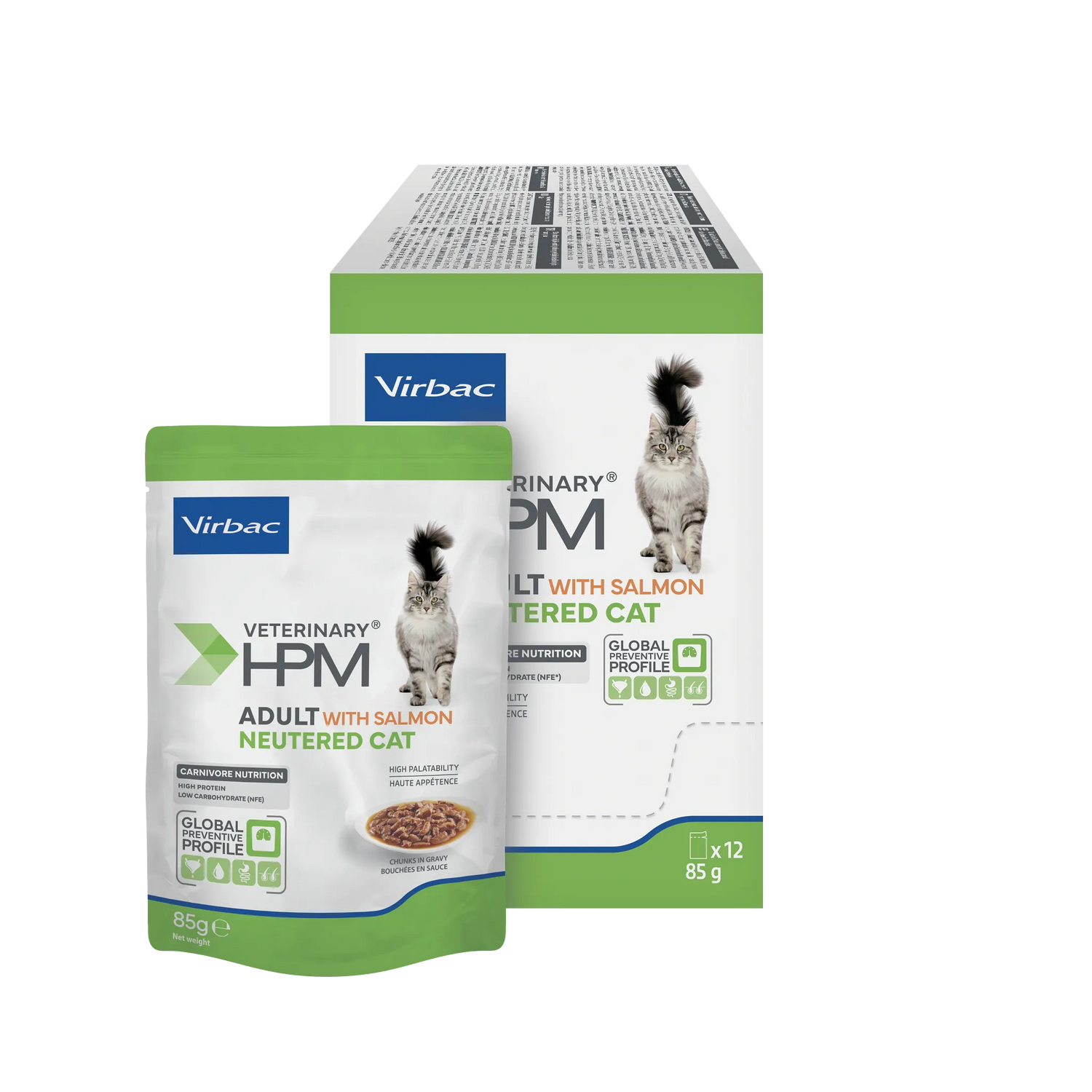 VIRBAC VETERINARY HPM Physiologique Adult Neutered Cat Sterilise