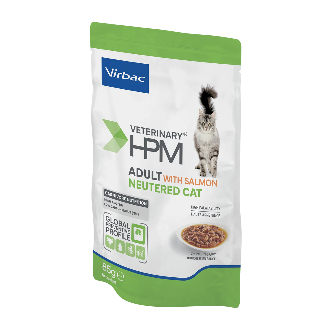 VIRBAC VETERINARY HPM Physiologique Adult Neutered Cat Sterilise