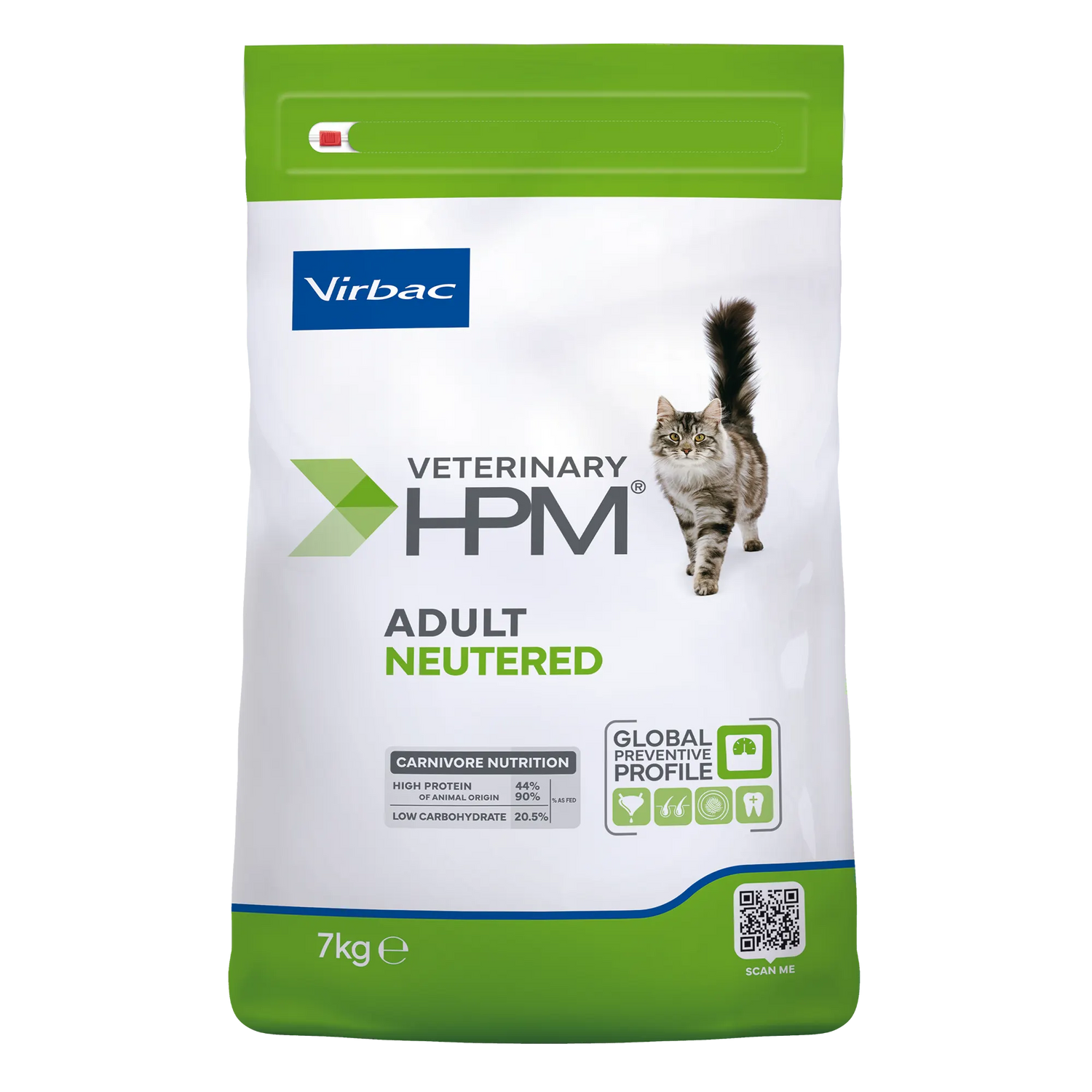 VIRBAC Veterinary HPM Adult with salmon Neutered &amp; Entire Cat