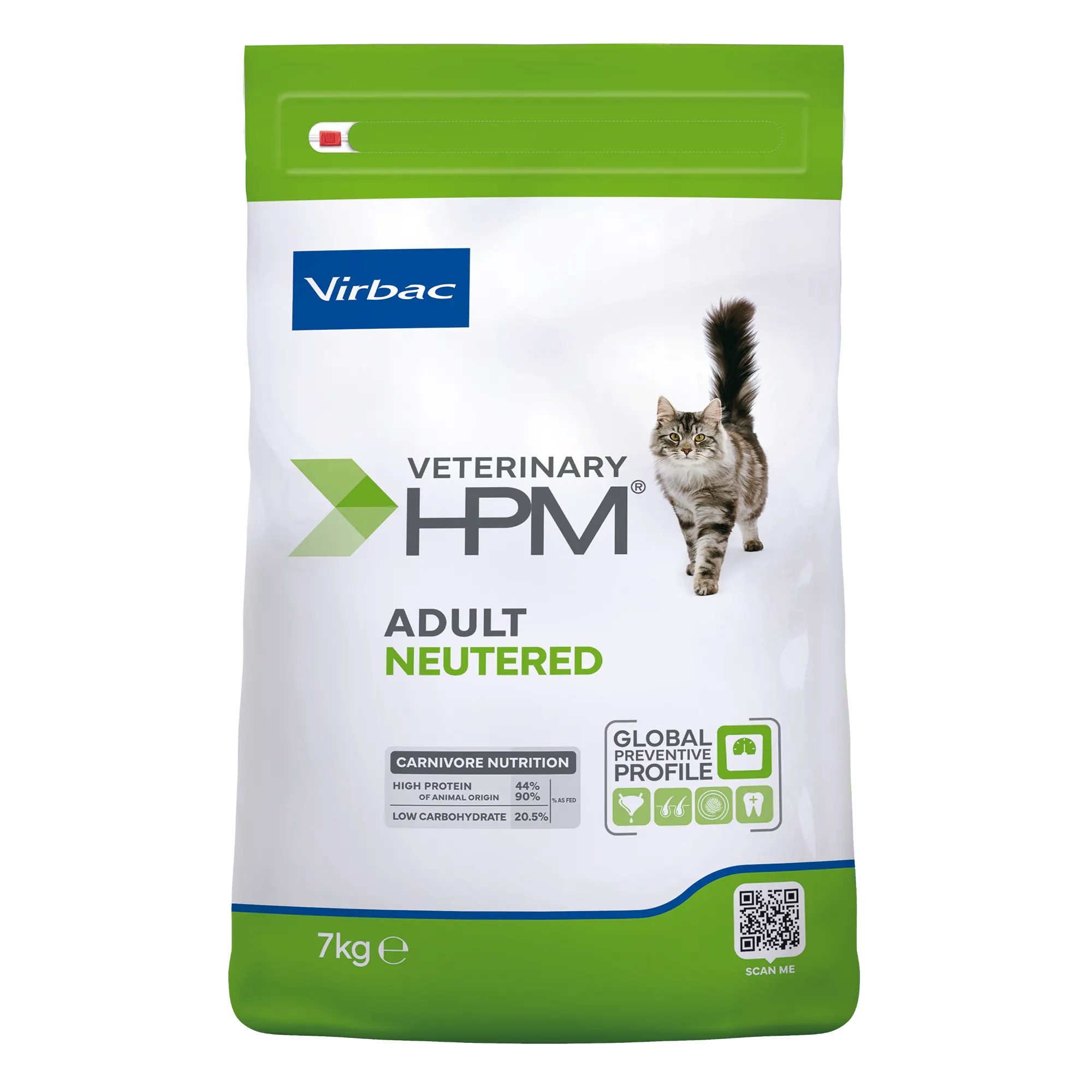 VIRBAC Veterinary HPM Adult with salmon Neutered &amp; Entire Cat