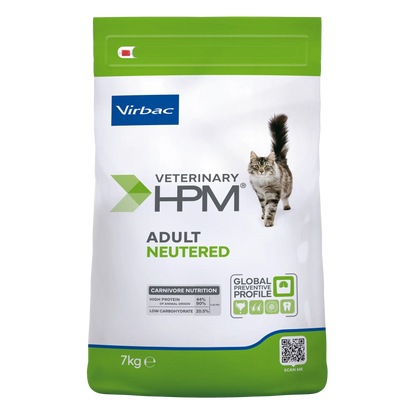 VIRBAC Veterinary HPM Adult with salmon Neutered &amp; Entire Cat