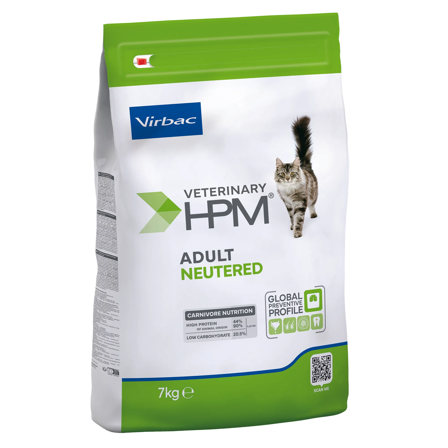 VIRBAC Veterinary HPM Adult with salmon Neutered &amp; Entire Cat