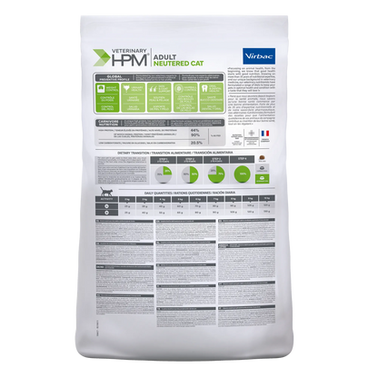 VIRBAC Veterinary HPM Adult with salmon Neutered &amp; Entire Cat