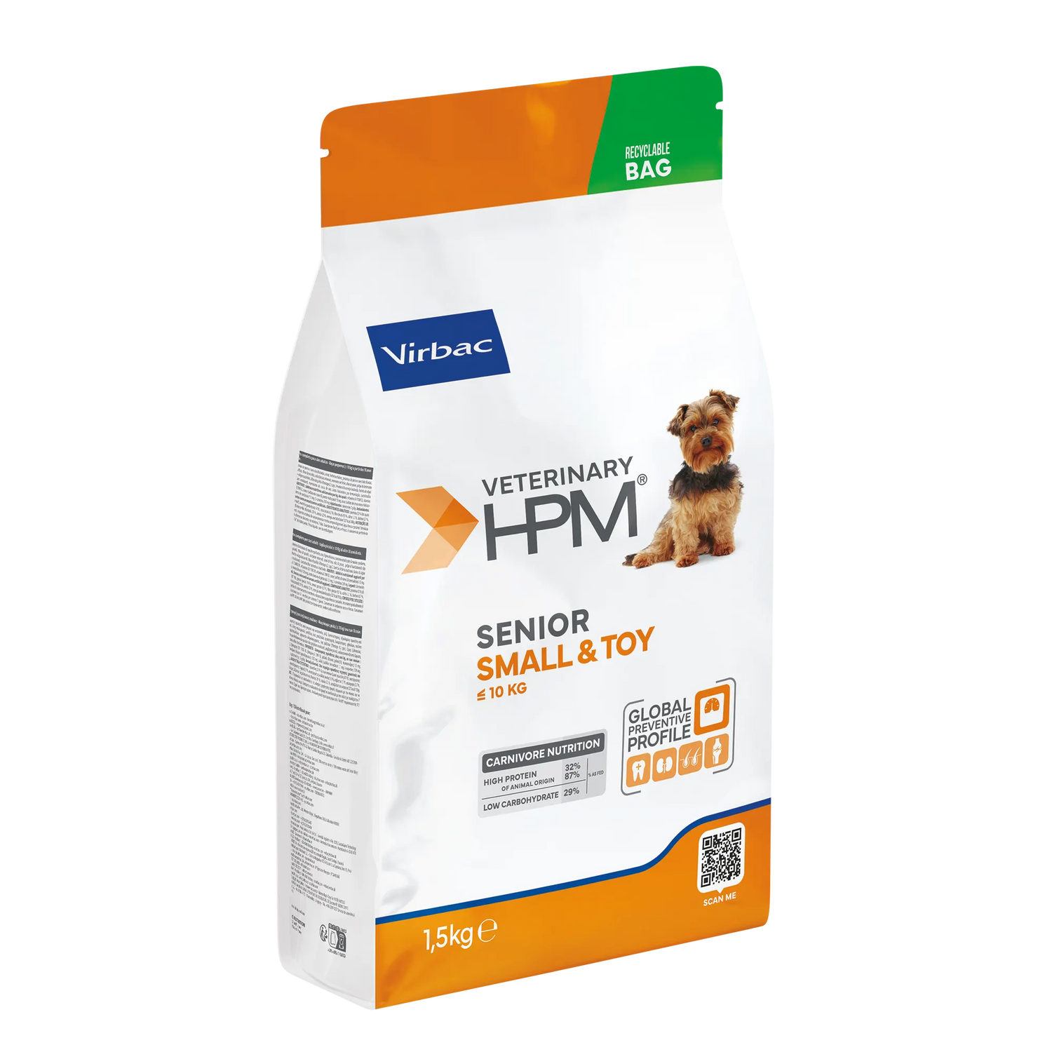 Veterinary HPM Senior Neutered Dog Small &amp; Toy