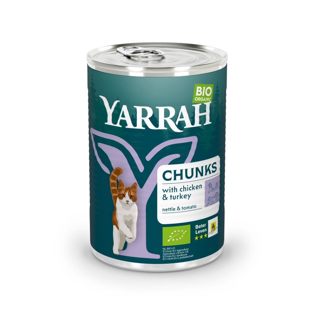 Yarrah bouchées bio - Lot 12 x 405g