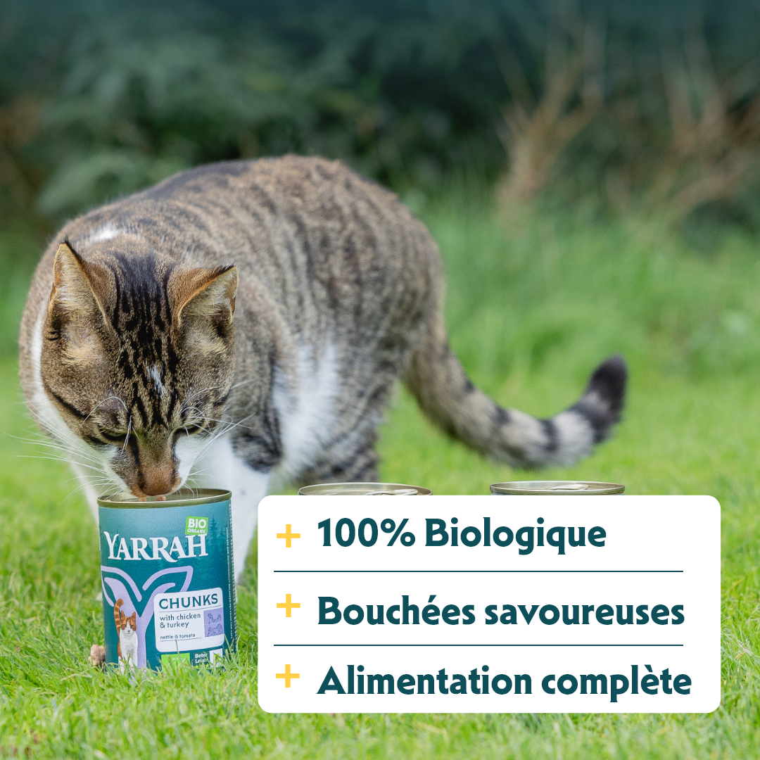 Yarrah bouchées bio - Lot 12 x 405g