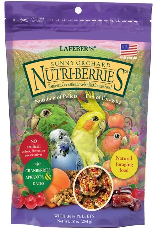 Nuri Berries Sunny Parakeet
