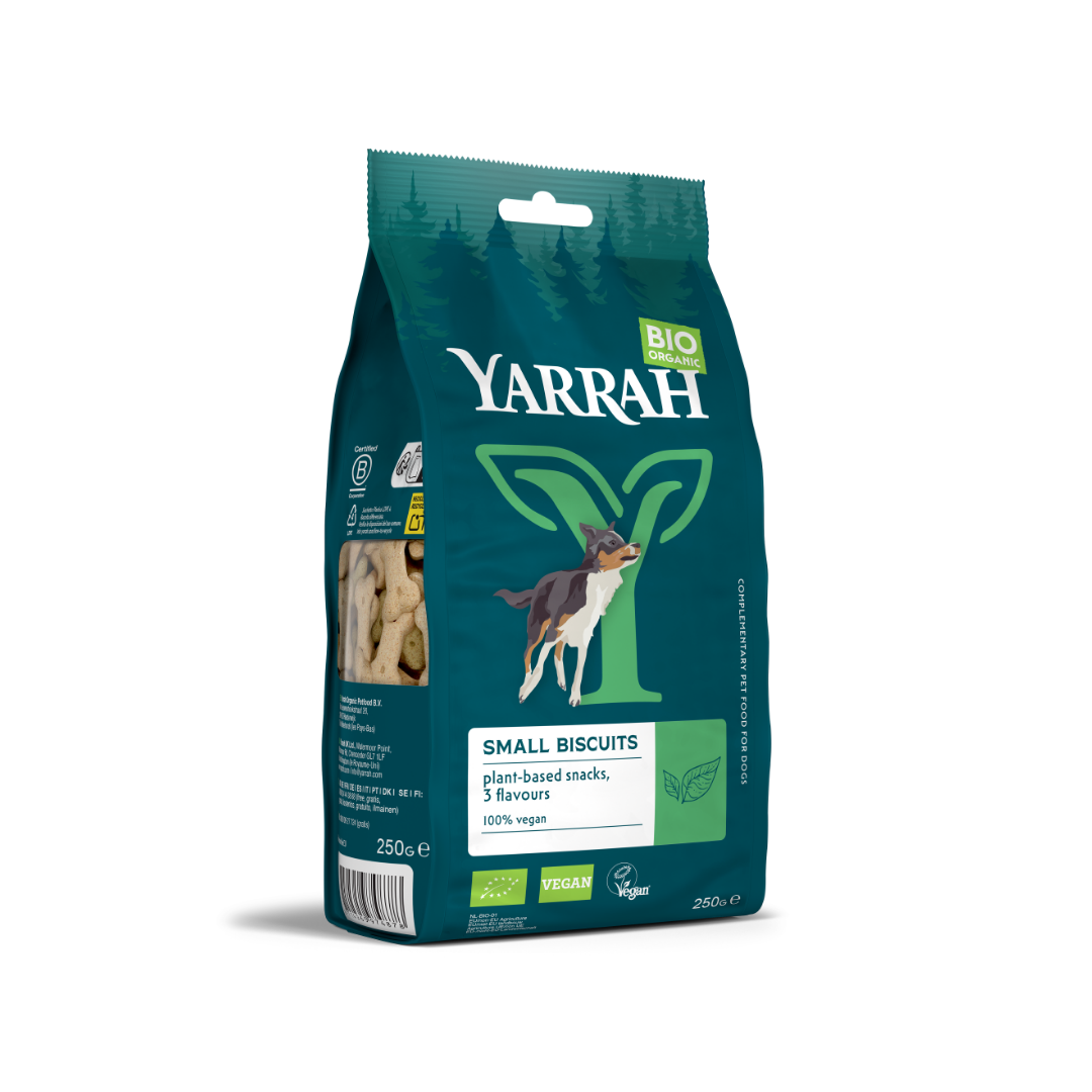 Yarrah biscuits bio végétarien pour petit chien