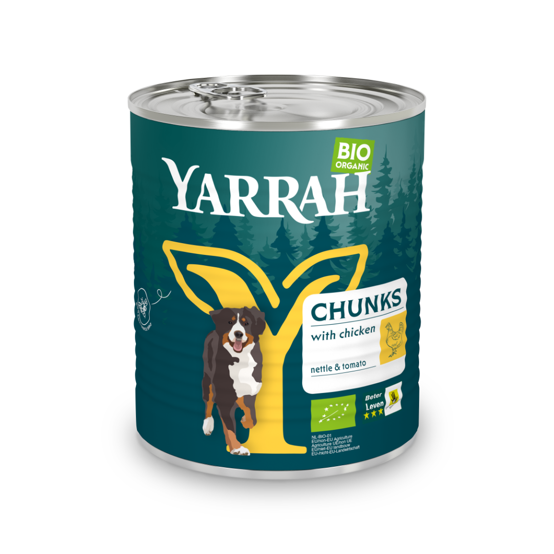Yarrah bouchées bio - Lot 6 x 820 g