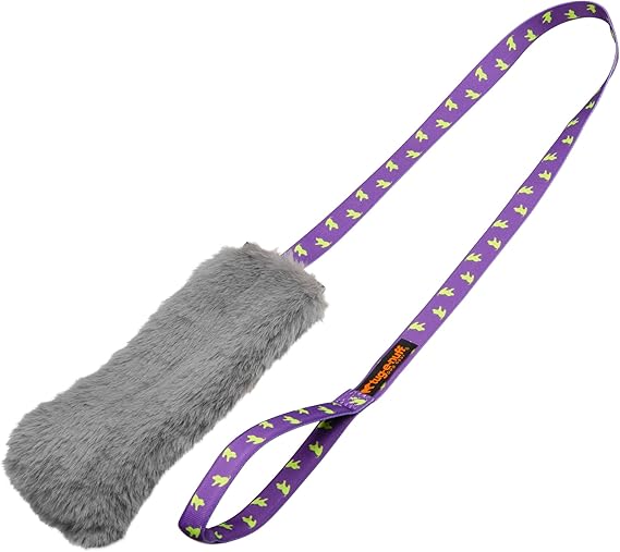 TUG E NUFF Jouet chaser tug rabbit skin