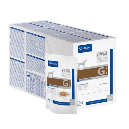 Mousse pour chien recommandée en cas de  * Compensations de mal-absorption / mal-digestion • Réduction des troubles digestifs • Insuffisance pancréatique exocrine chronique, • Récupération nutritionnelle • Convalescence