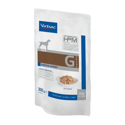 Mousse pour chien recommandée en cas de  * Compensations de mal-absorption / mal-digestion • Réduction des troubles digestifs • Insuffisance pancréatique exocrine chronique, • Récupération nutritionnelle • Convalescence