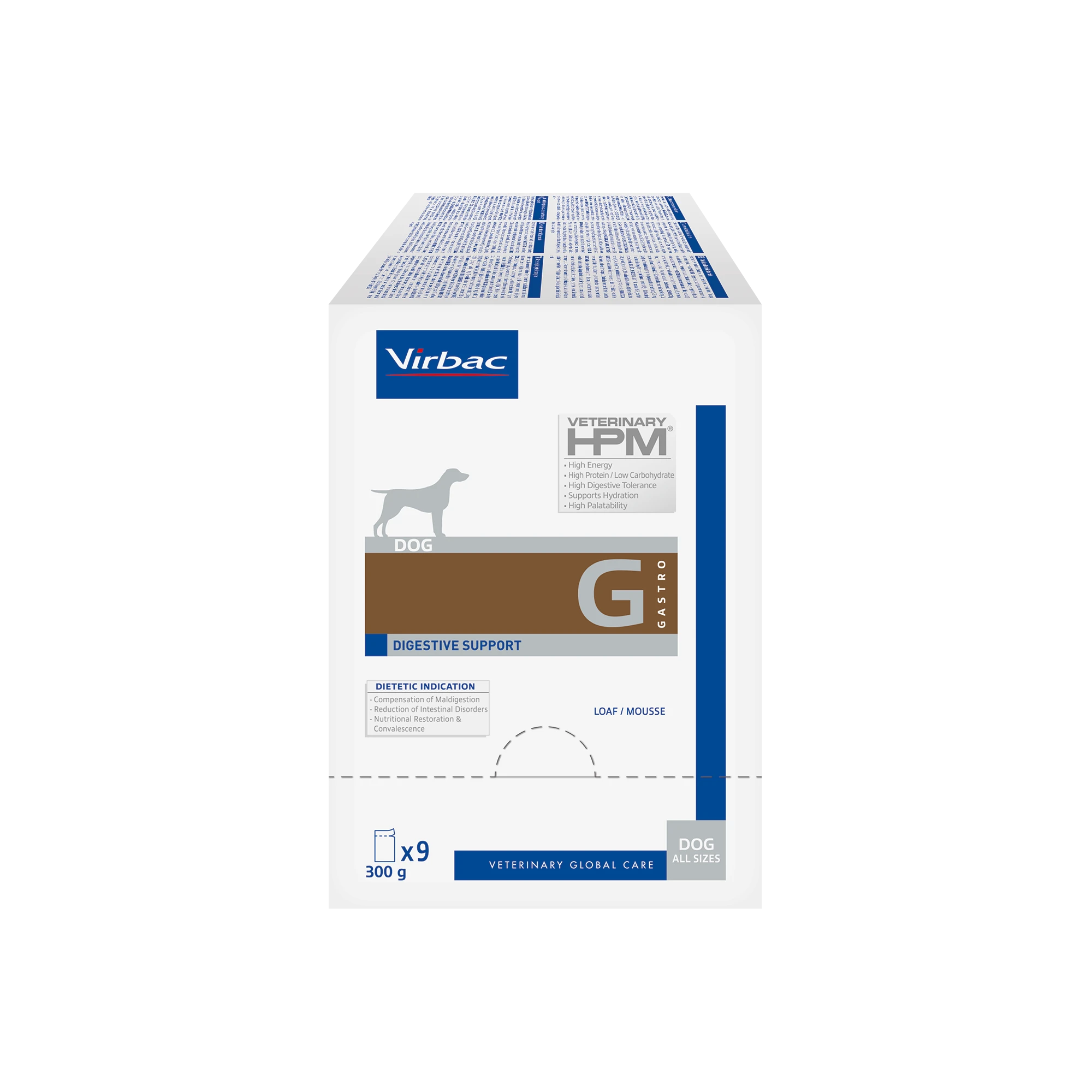 Mousse pour chien recommandée en cas de  * Compensations de mal-absorption / mal-digestion • Réduction des troubles digestifs • Insuffisance pancréatique exocrine chronique, • Récupération nutritionnelle • Convalescence