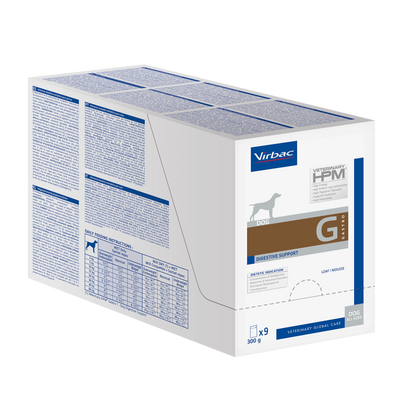 Mousse pour chien recommandée en cas de  * Compensations de mal-absorption / mal-digestion • Réduction des troubles digestifs • Insuffisance pancréatique exocrine chronique, • Récupération nutritionnelle • Convalescence