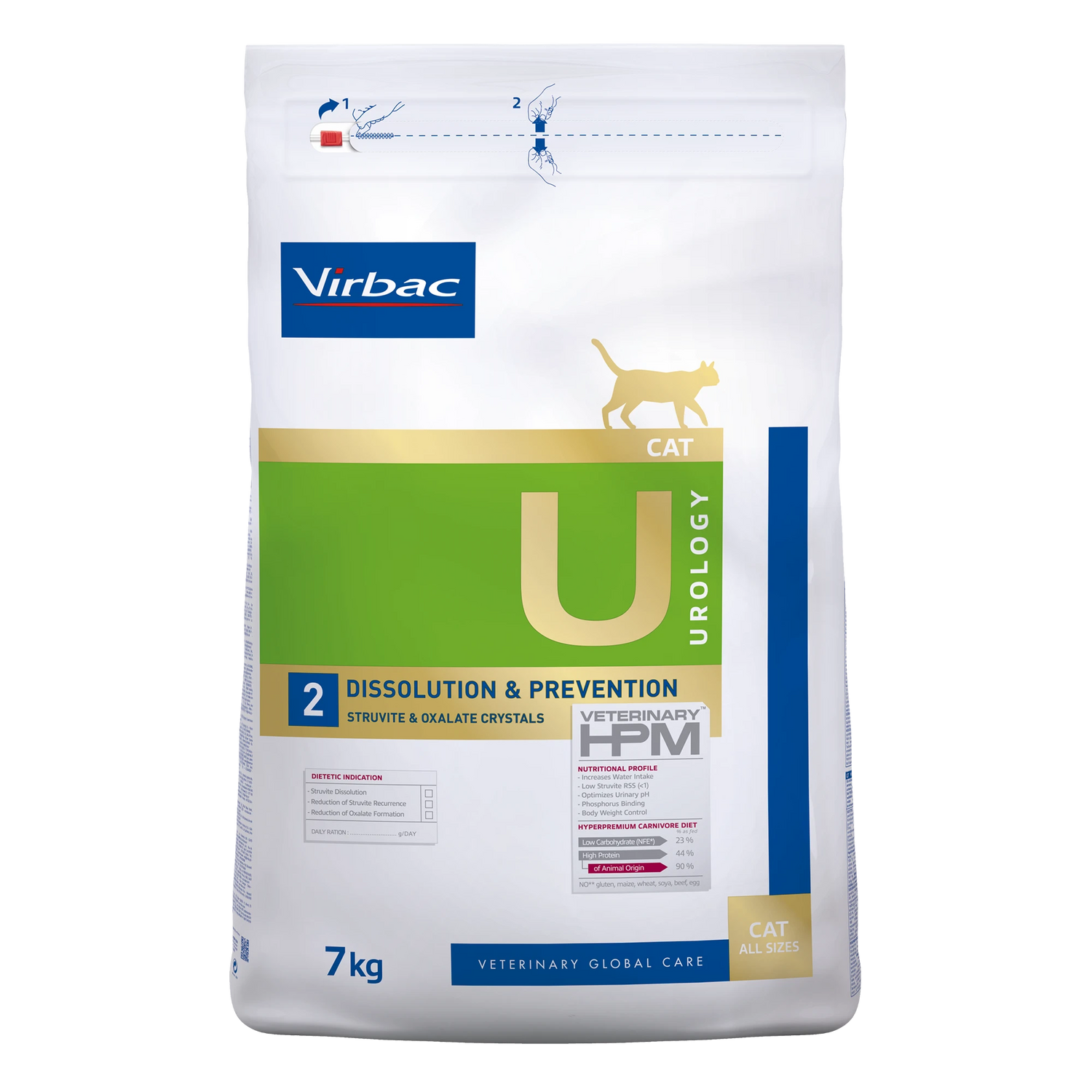 VIRBAC VETERINARY HPM Diététique Urology Dissolution &amp; Prevention
