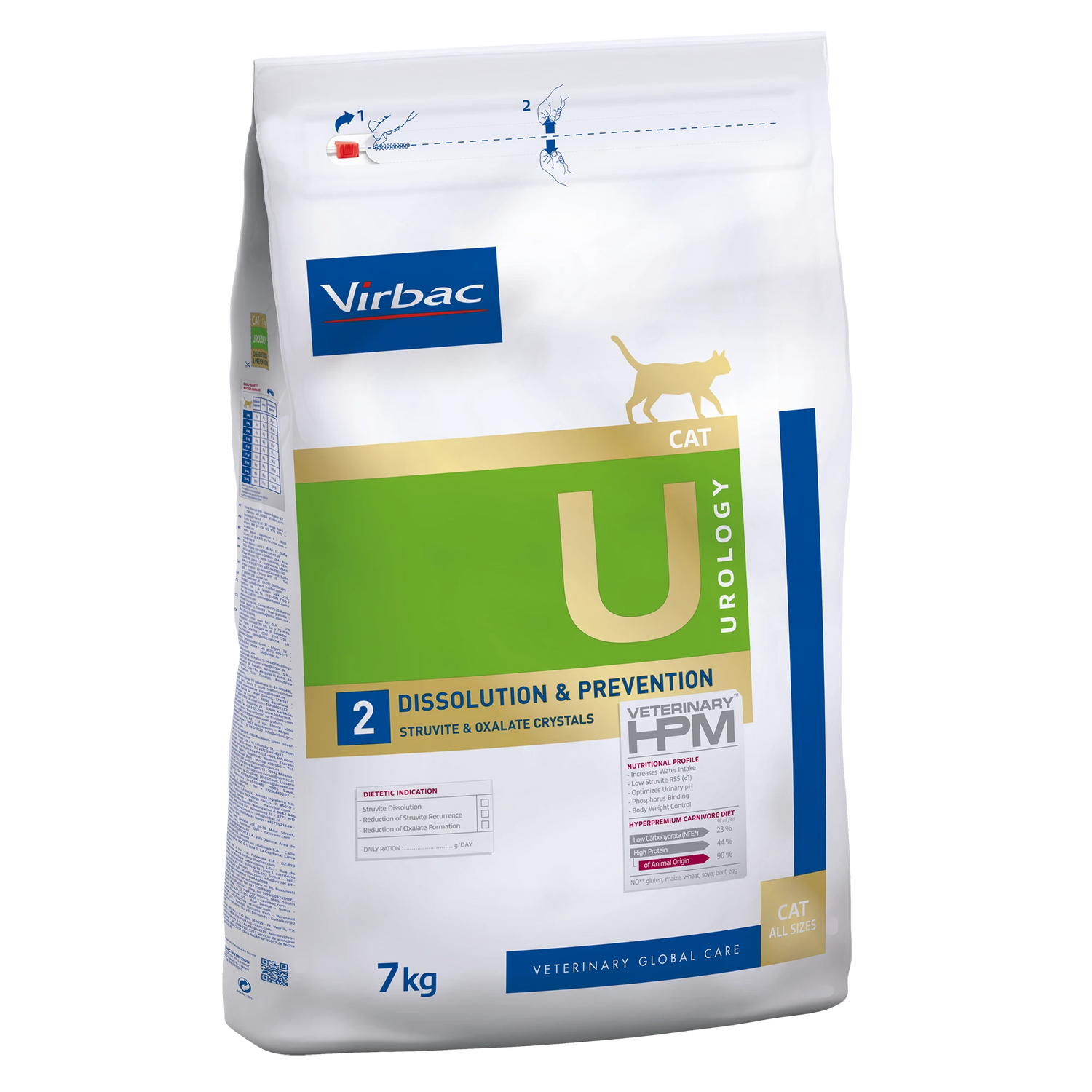 VIRBAC VETERINARY HPM Diététique Urology Dissolution &amp; Prevention