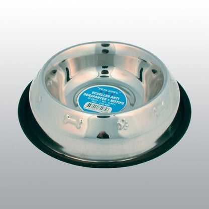 Gamelle antidérapante inox