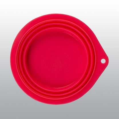 Gamelle de voyage pliable pour chien