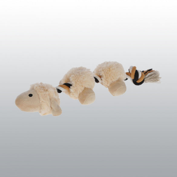 Peluche agneau en corde