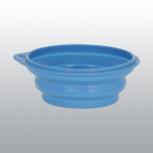Gamelle de voyage pliable pour chien