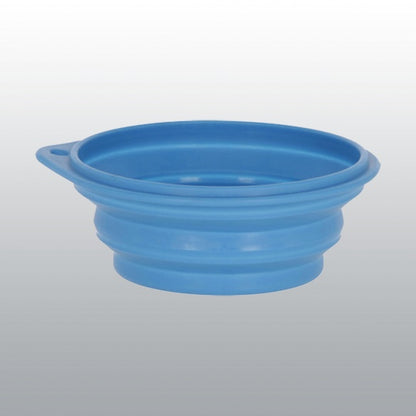 Gamelle de voyage pliable pour chien