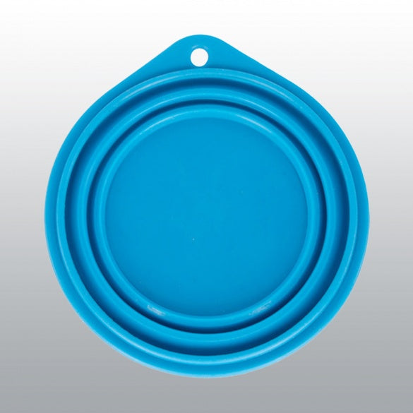 Gamelle de voyage pliable pour chien