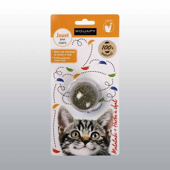 Balle herbe à chat et matatabi