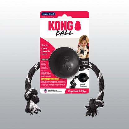 Jouet Kong Extrême Ball avec cordre