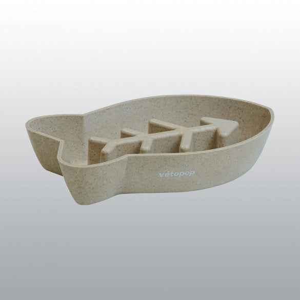 Gamelle anti-glouton Poissons Pop chat 350ml