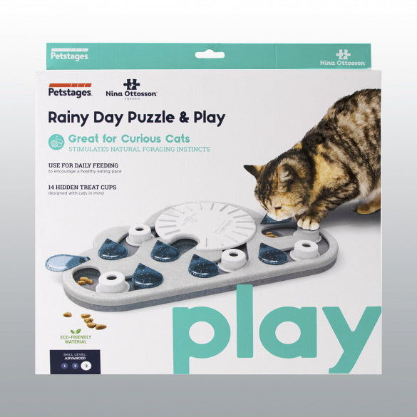 Puzzle pour chat Rainy day