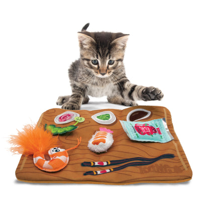 Jouet Kong Chat Pull A Partz Sushi